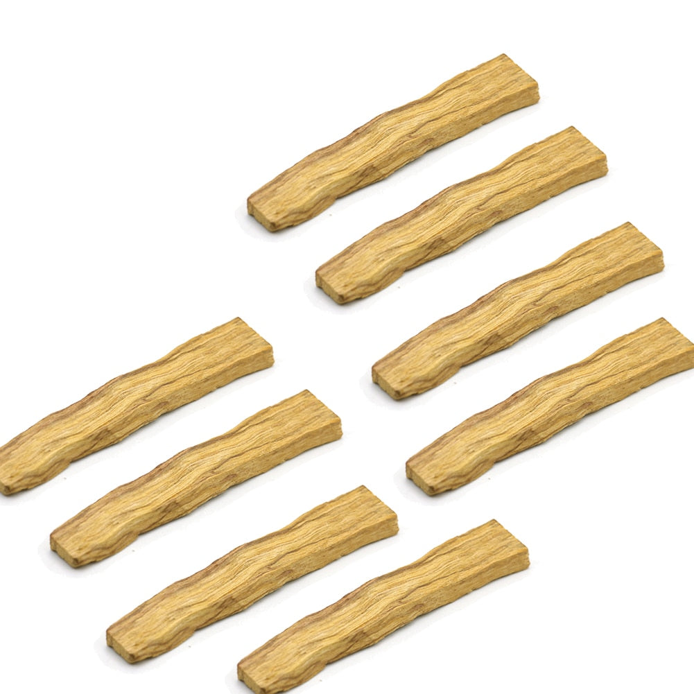 1-15pcs Palo Santo Natural Incense Sticks Wooden Smudging Strips Aroma - inneroasisco