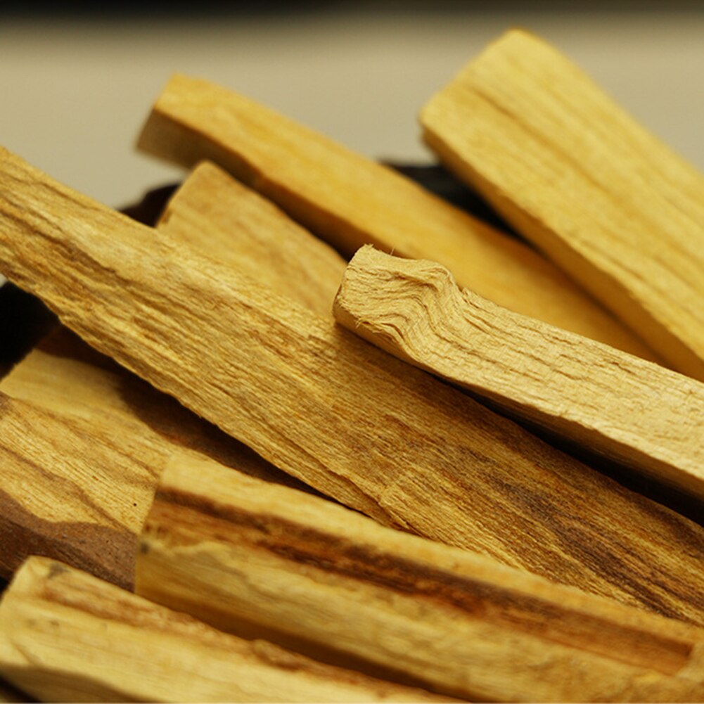 1-15pcs Palo Santo Natural Incense Sticks Wooden Smudging Strips Aroma - inneroasisco