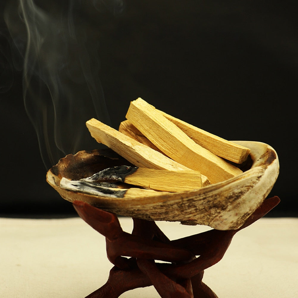1-15pcs Palo Santo Natural Incense Sticks Wooden Smudging Strips Aroma - inneroasisco