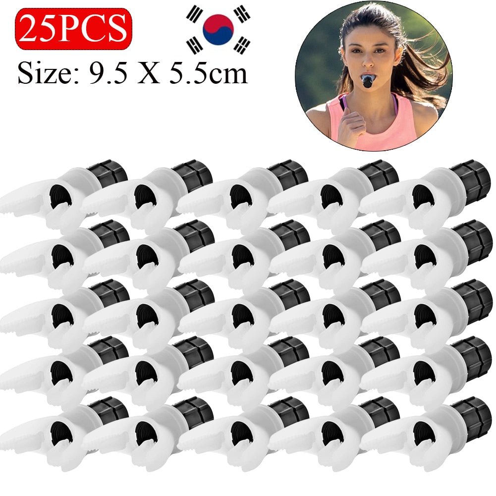 1-25Pcs Breathing Trainer Exercise Device For Healthy Lung Care - inneroasisco