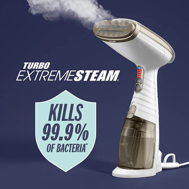 Handheld Garment Steamer for Fabric, Turbo ExtremeSteam 1875W - inneroasisco