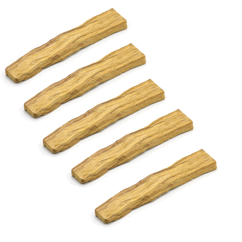 1-15pcs Palo Santo Natural Incense Sticks Wooden Smudging Strips Aroma - inneroasisco