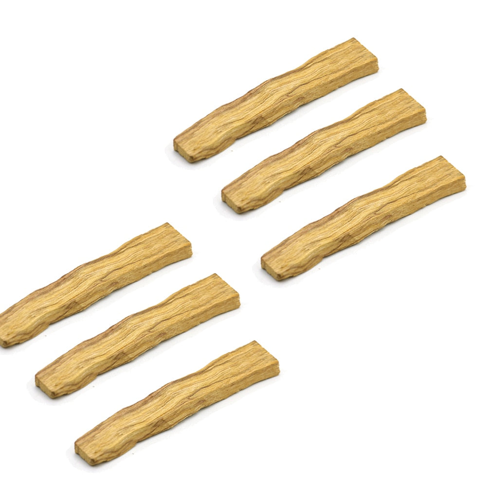 1-15pcs Palo Santo Natural Incense Sticks Wooden Smudging Strips Aroma - inneroasisco