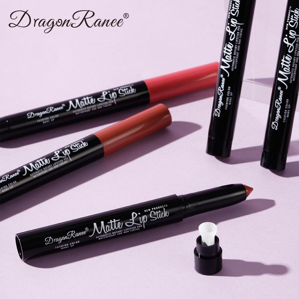 Lipstick Lipliner Pen Set in Velvet Matte Waterproof Lipstick - inneroasisco