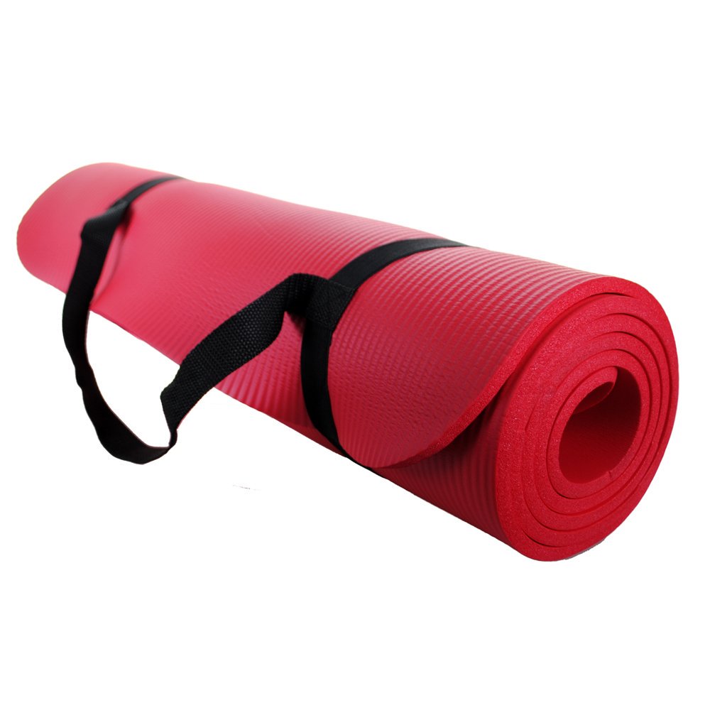 Yoga Extra Thick Exercise Mat - with Carrying Strap - inneroasisco