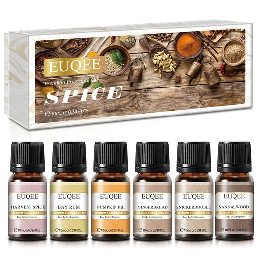 Premium Fragrance Oils 6PCS Gift Set 10ml - inneroasisco